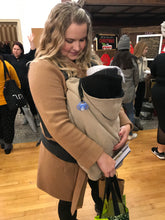 Load image into Gallery viewer, Fleece Lovey Cover- Taupe