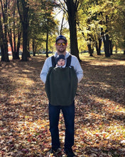 Load image into Gallery viewer, Fleece Lovey Cover- Olive