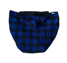Load image into Gallery viewer, Fleece Lovey Cover- Blue Buffalo Plaid