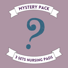 Load image into Gallery viewer, MYSTERY PACK of 3 SETS- Reusable Nursing Pads
