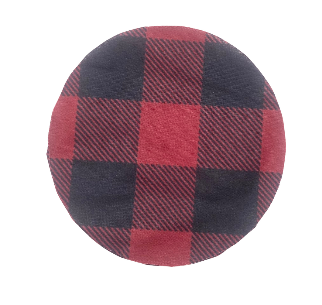 Reusable Nursing Pads- Red Plaid