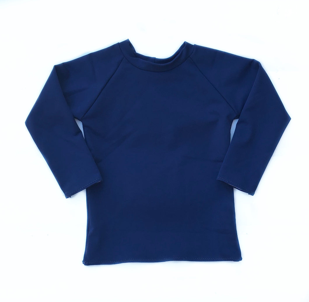 Rash Guard- Navy- Made to Order
