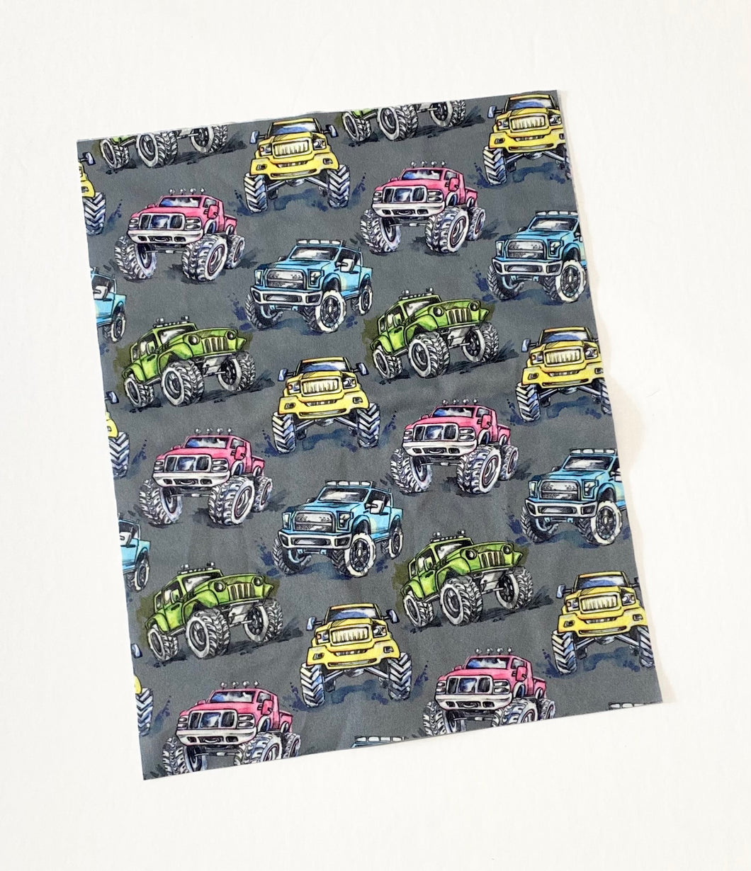 Travel Wet Bag- Monster Trucks