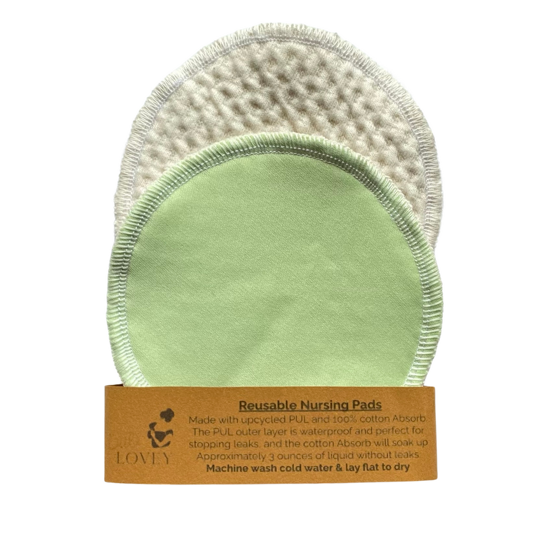 Reusable Nursing Pads- Melon