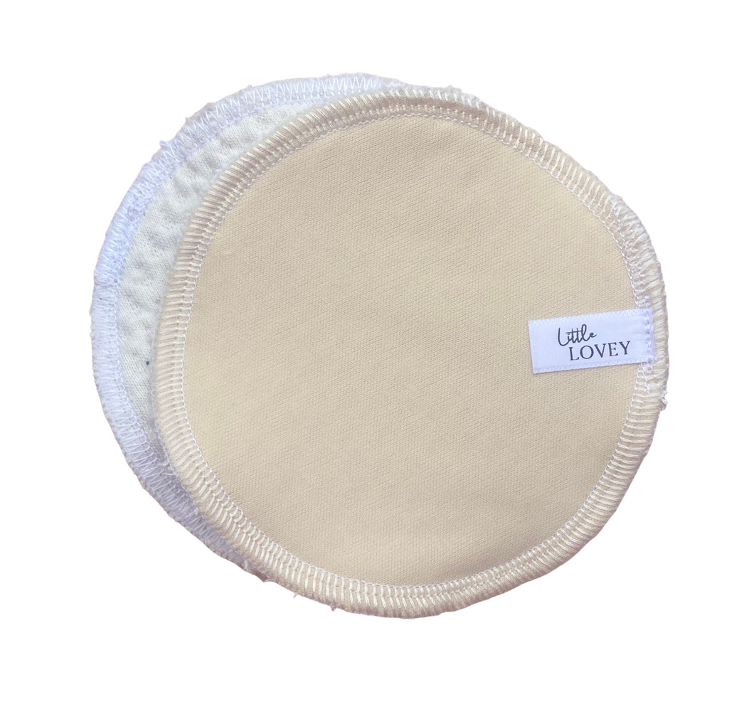 Reusable Nursing Pads- Pale Peach