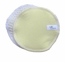 Load image into Gallery viewer, Reusable Nursing Pads- Pale Yellow
