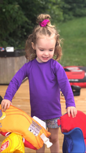 Load image into Gallery viewer, READY MADE Rash Guard- Purple
