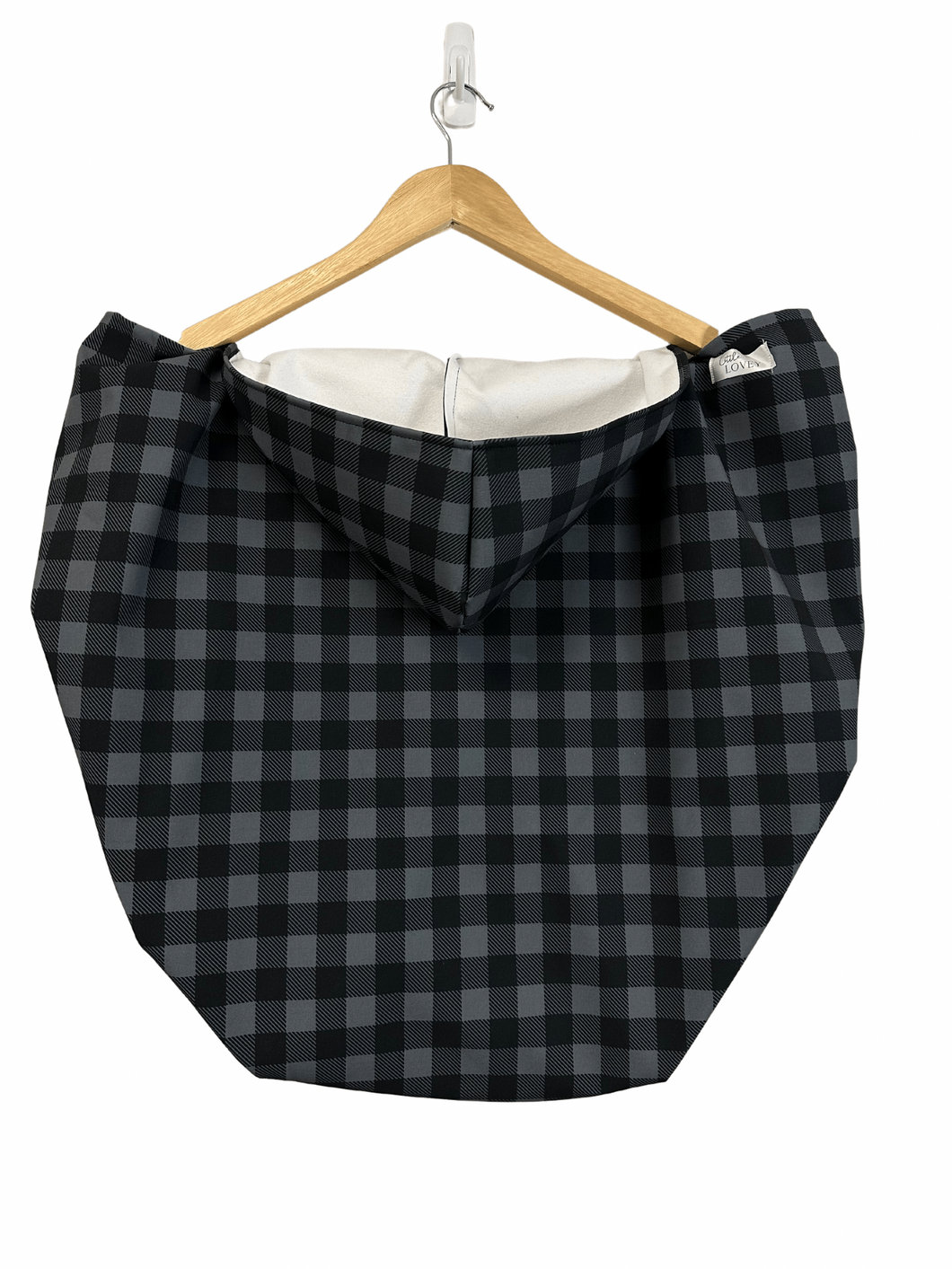 Softshell- Grey/Black Plaid