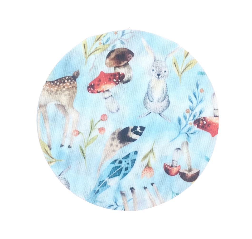 Reusable Nursing Pads- Teal Forest