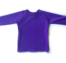 Load image into Gallery viewer, READY MADE Rash Guard- Purple
