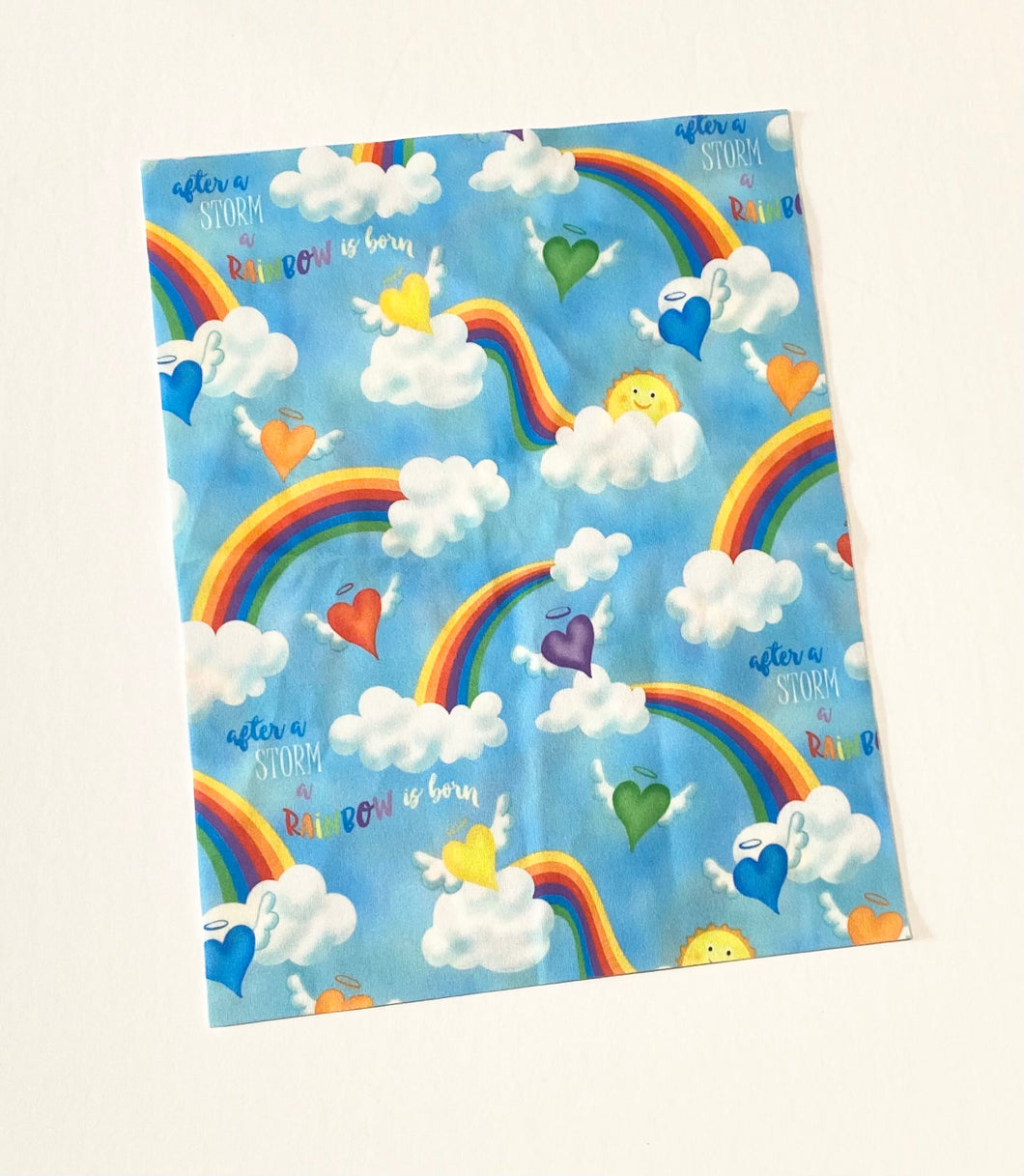 Travel Wet Bag- A Rainbow is Born