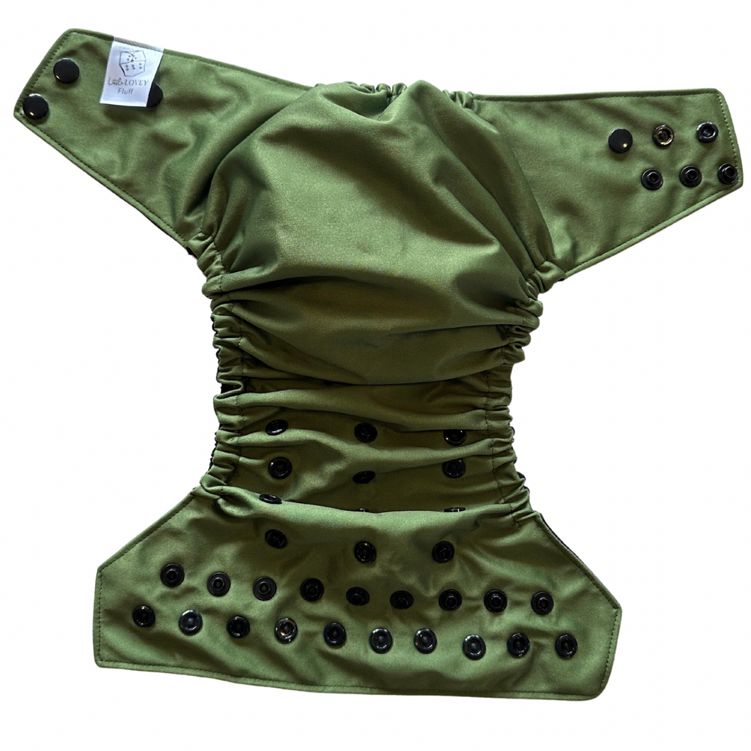 Olive- Swim Diaper